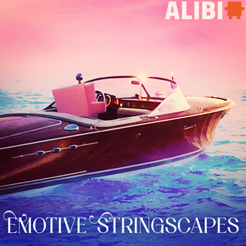 Cover art for the production music album Emotive Stringscapes 2 by Alibi Music.