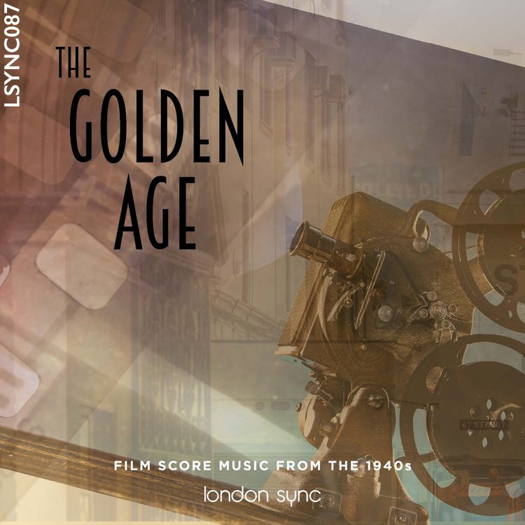 Cover art for the production music album The Golden Age by London Sync.